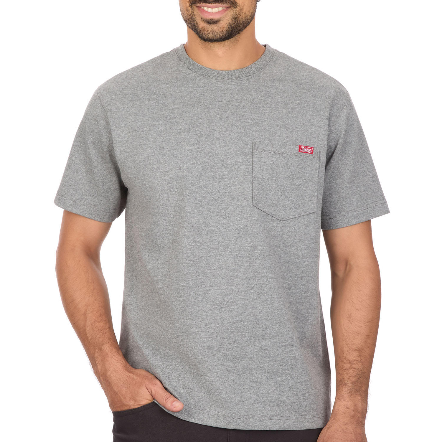 Short Sleeve Tee Grey S:- Grey