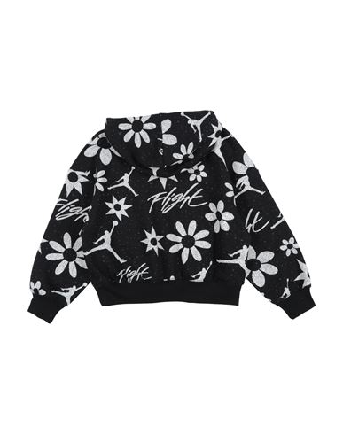 Floral Flight Aop Po Hoodie Kid Girl Sweatshirt Black