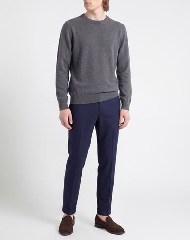 Man Sweater Grey Size S Virgin Wool