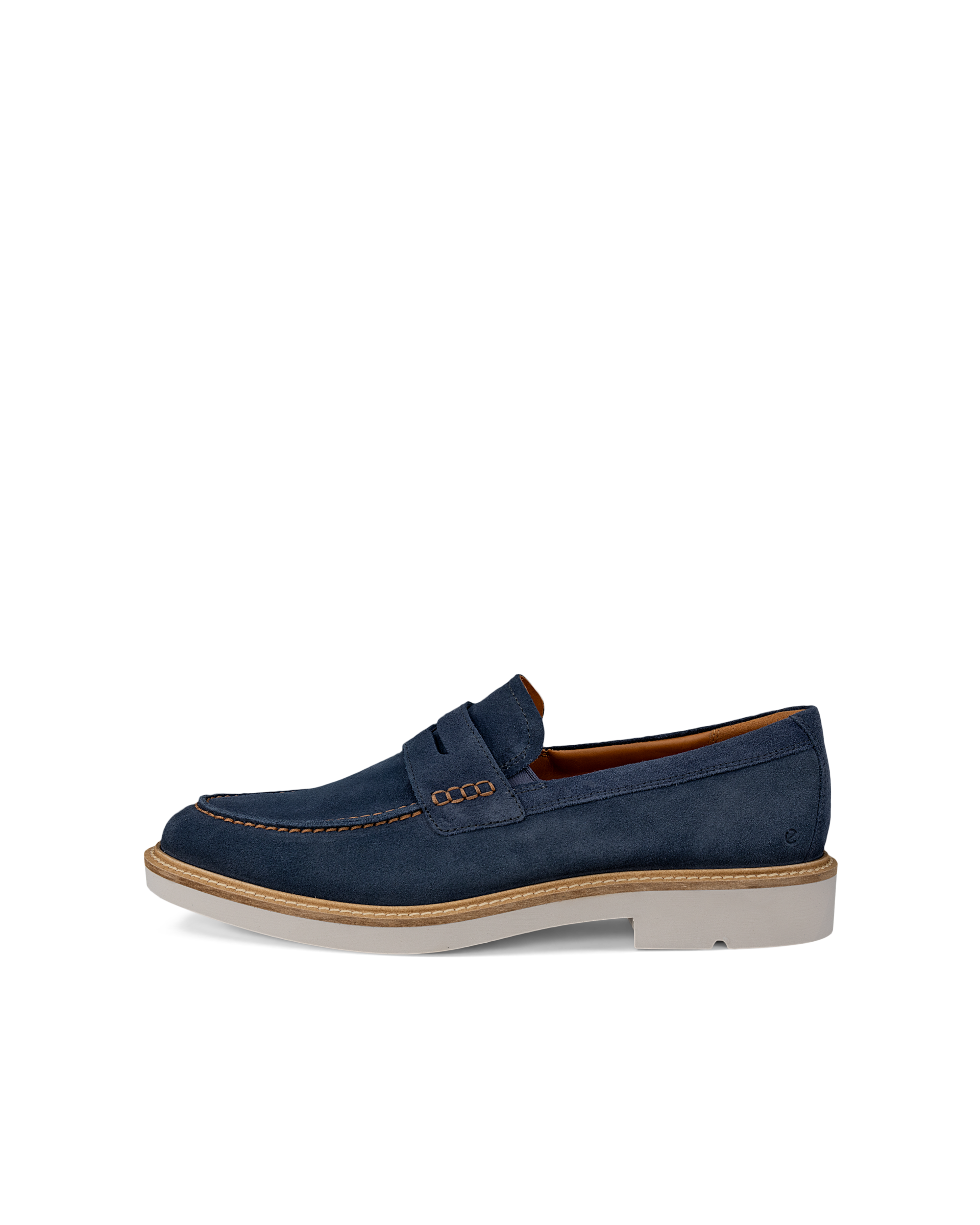 METROPOLE LONDON - Men's Suede Loafer - Blue - 40