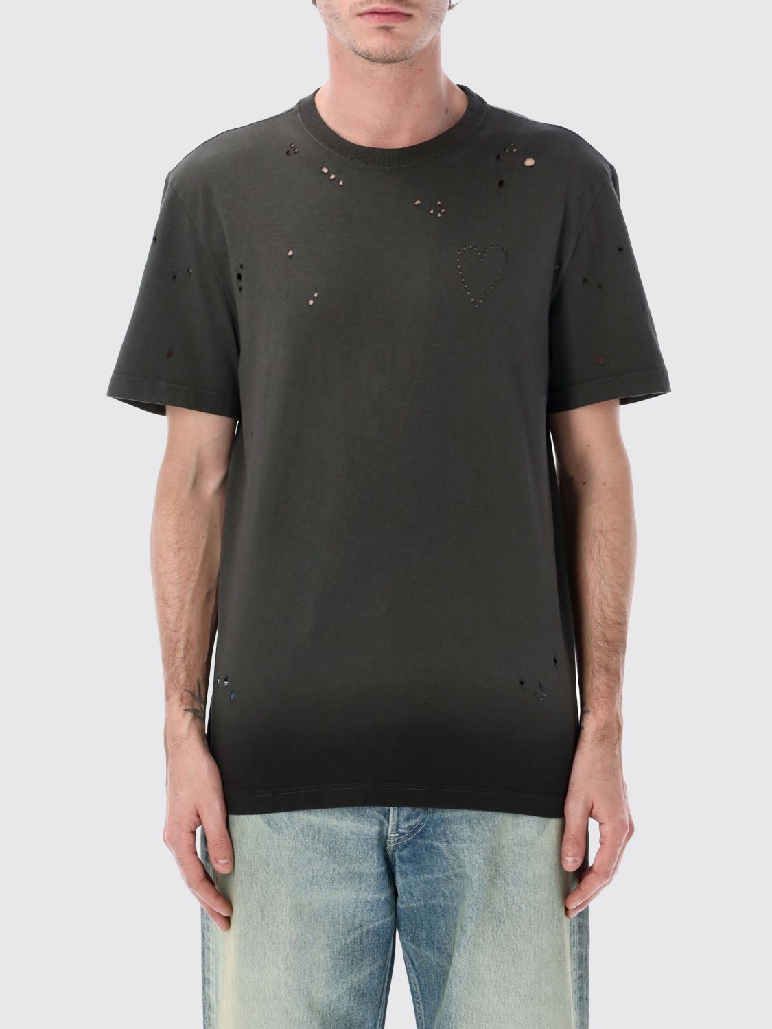 T-Shirt Men color Charcoal