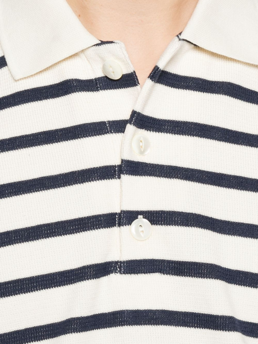 Junya Watanabe - polo shirt long sleeves ribbed cuff