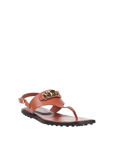 Woman Thong sandal Tan