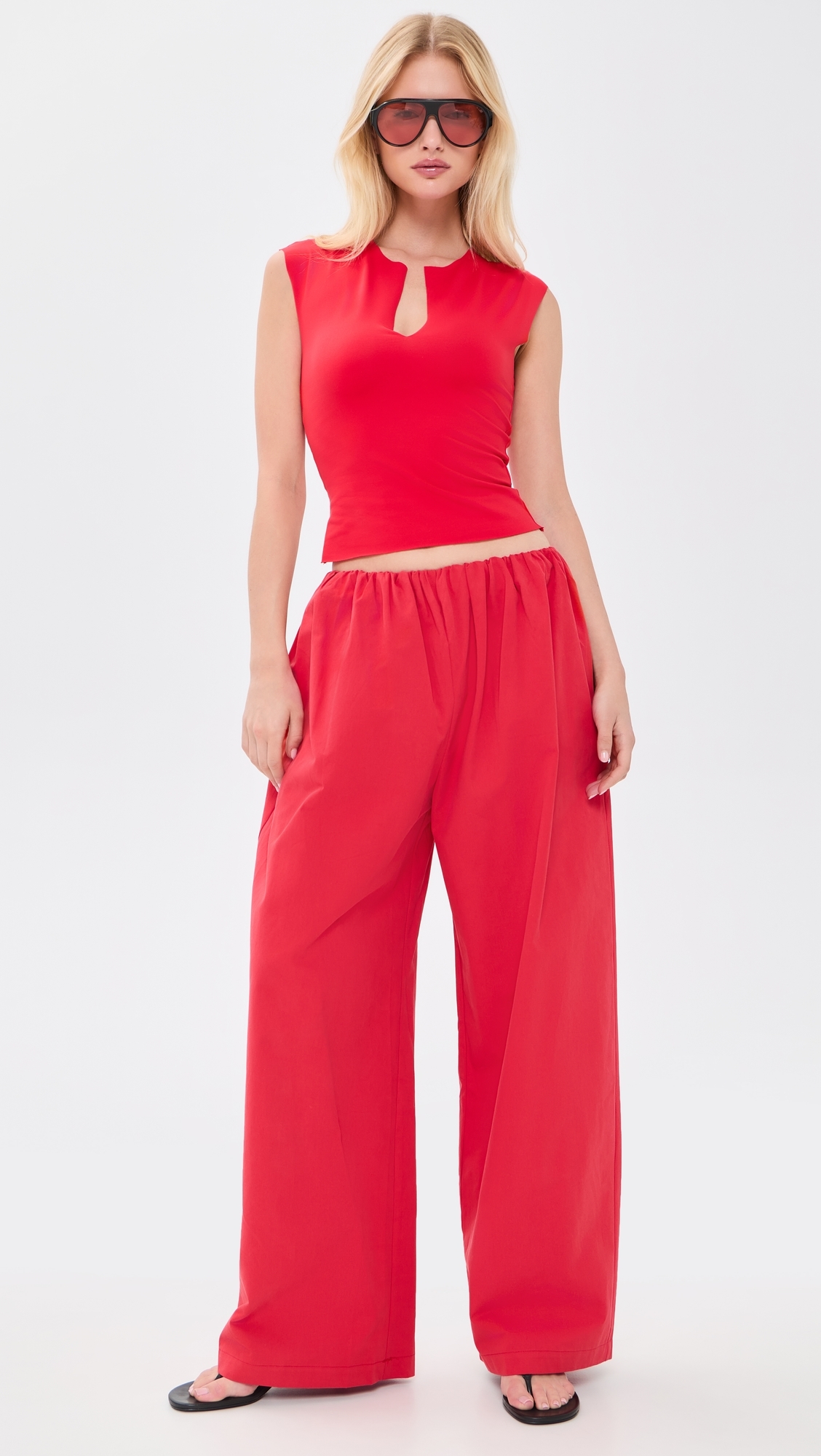 Tidekiss Pants Crimson