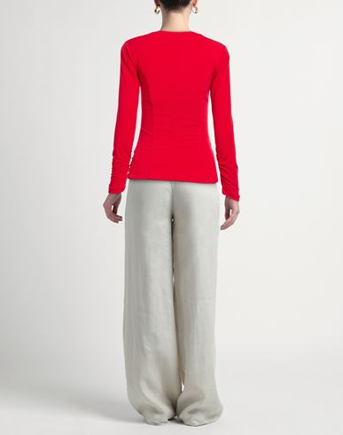 Woman Top Red Size 10 Polyamide, Elastane