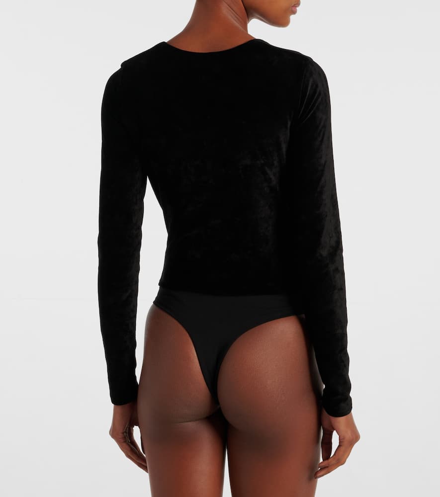 Velvet bodysuit