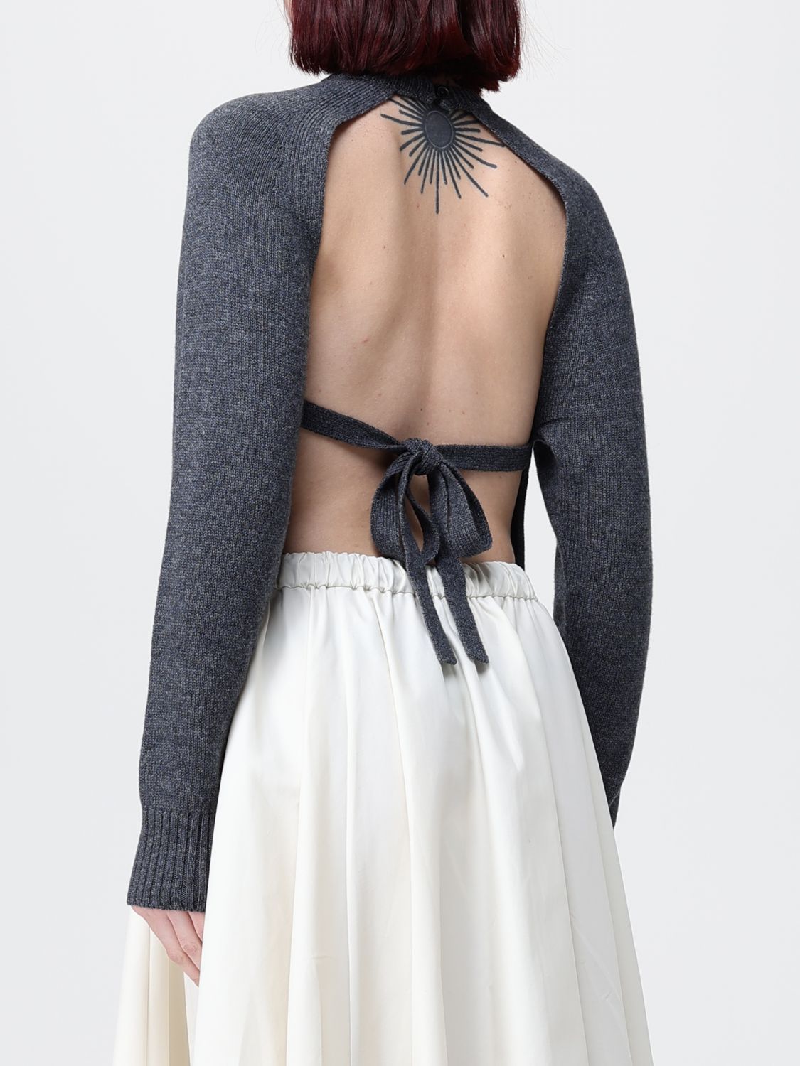 Sweater Woman color Grey