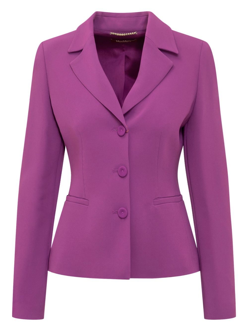 Single-breasted blazer - Purple
