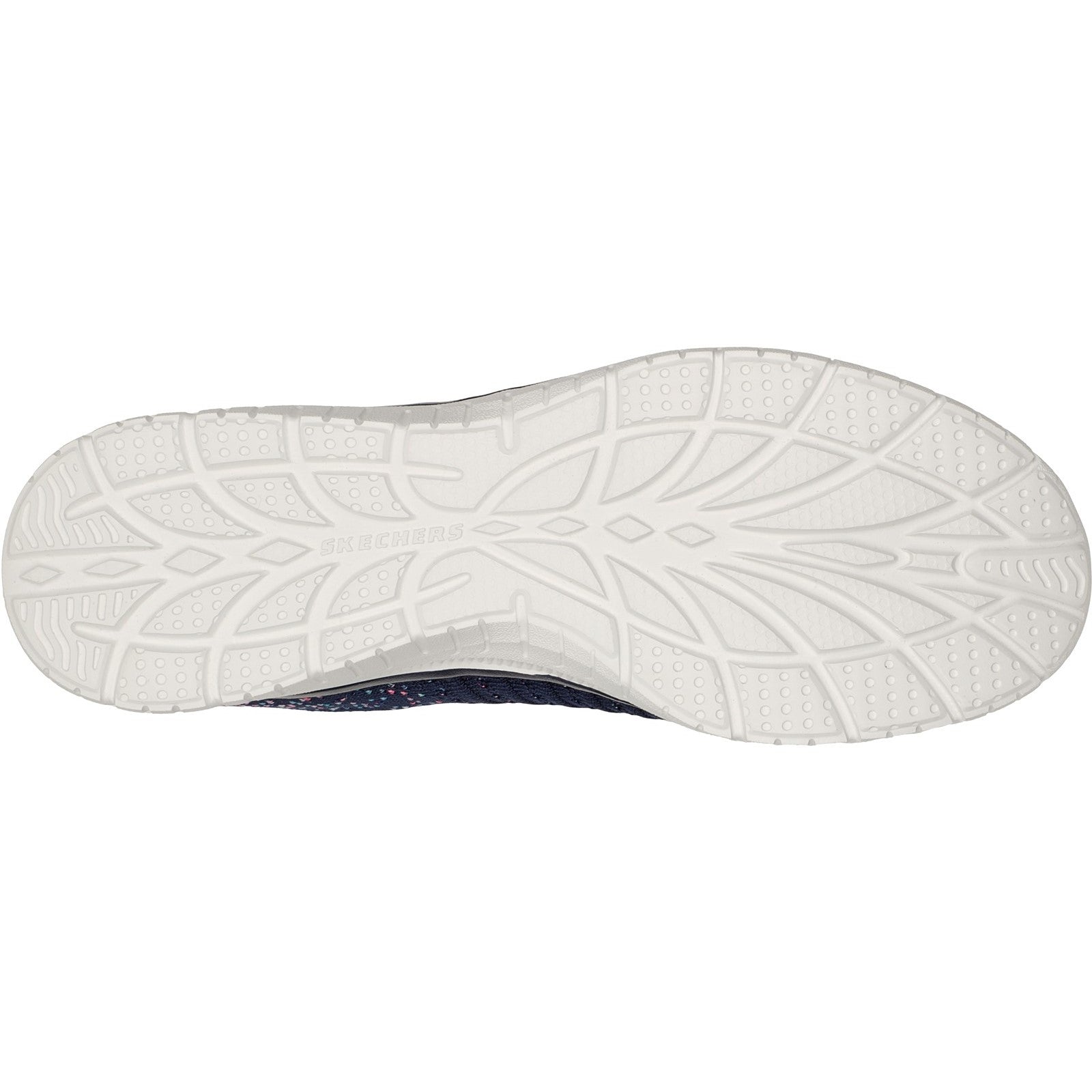 Skechers Womens Virtue 104411-Nvbl Navy/Blue Slip on Shoe