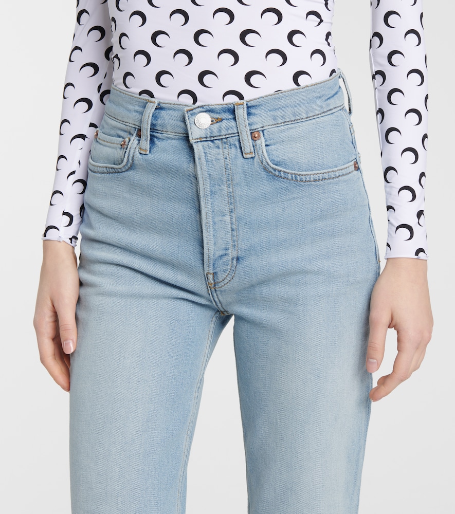 90s high-rise slim jeans
