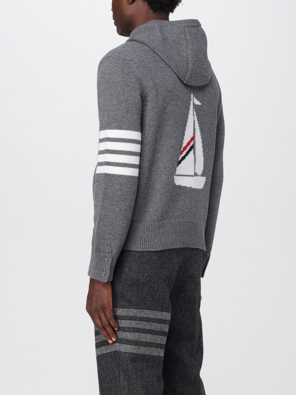 Polo Shirt Men color Grey