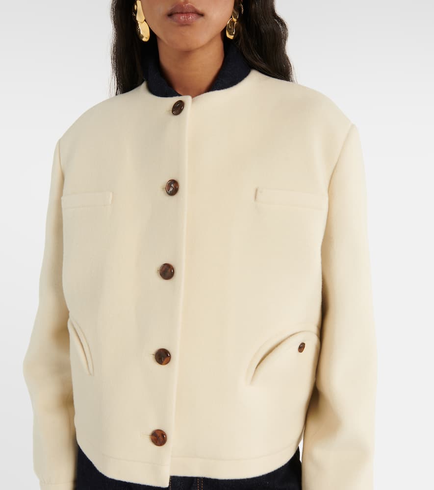 Blazé Milano Gliss wool and cashmere-blend jacket