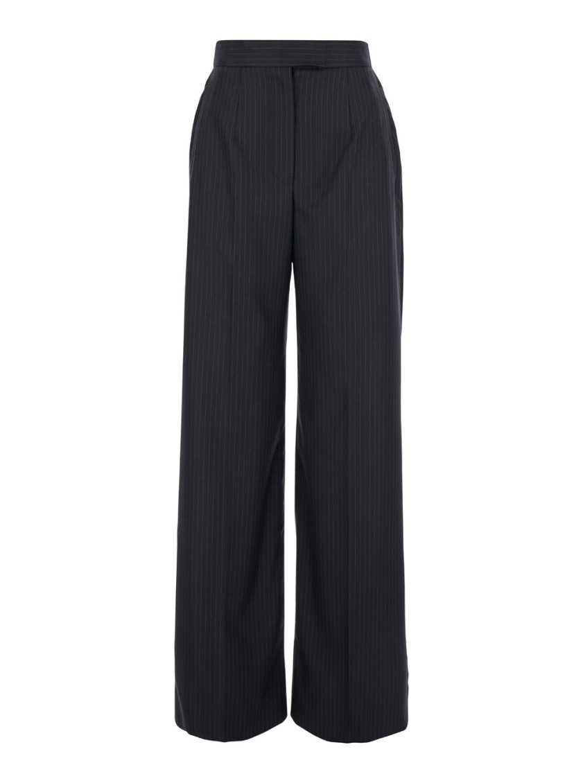 Blue High Waist Pants