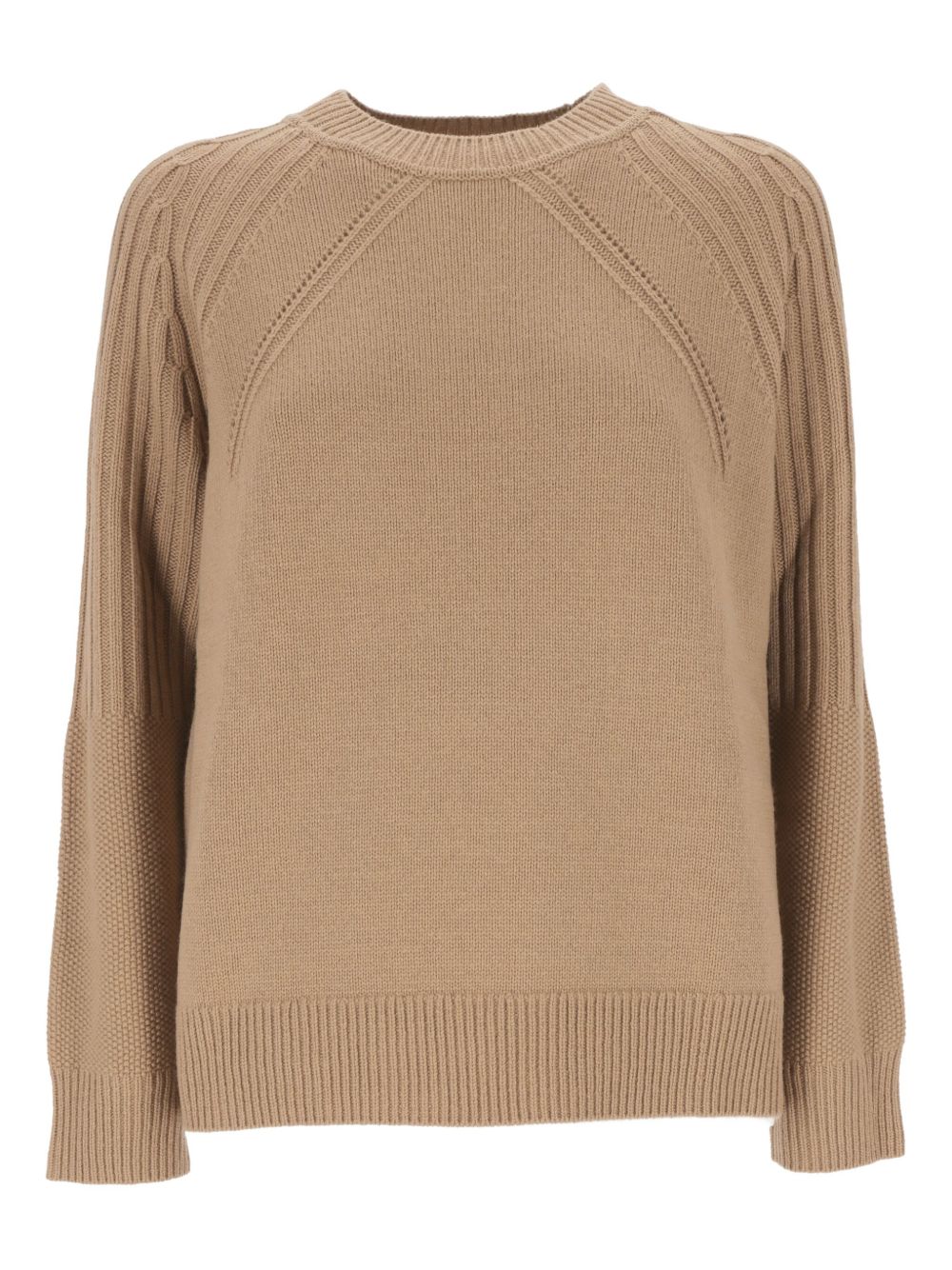 Purotatto long-sleeve jumper - Neutrals