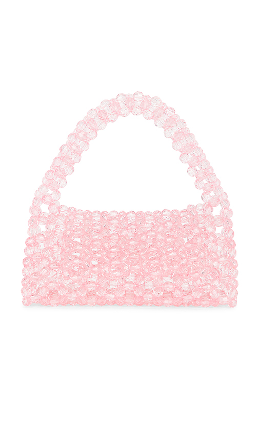 My Beachy Side Tiare Beaded Clutch in Pink. a