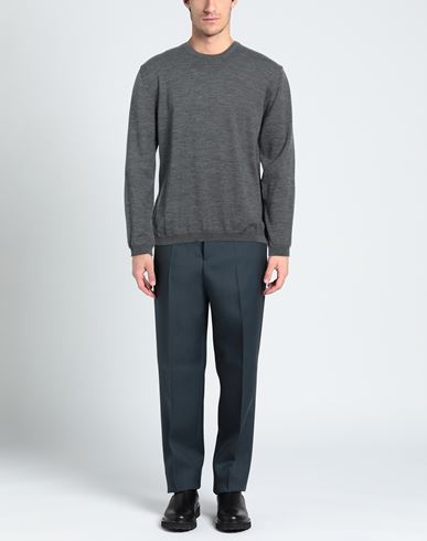 Man Sweater Grey Size 3XL Merino Wool, Acrylic