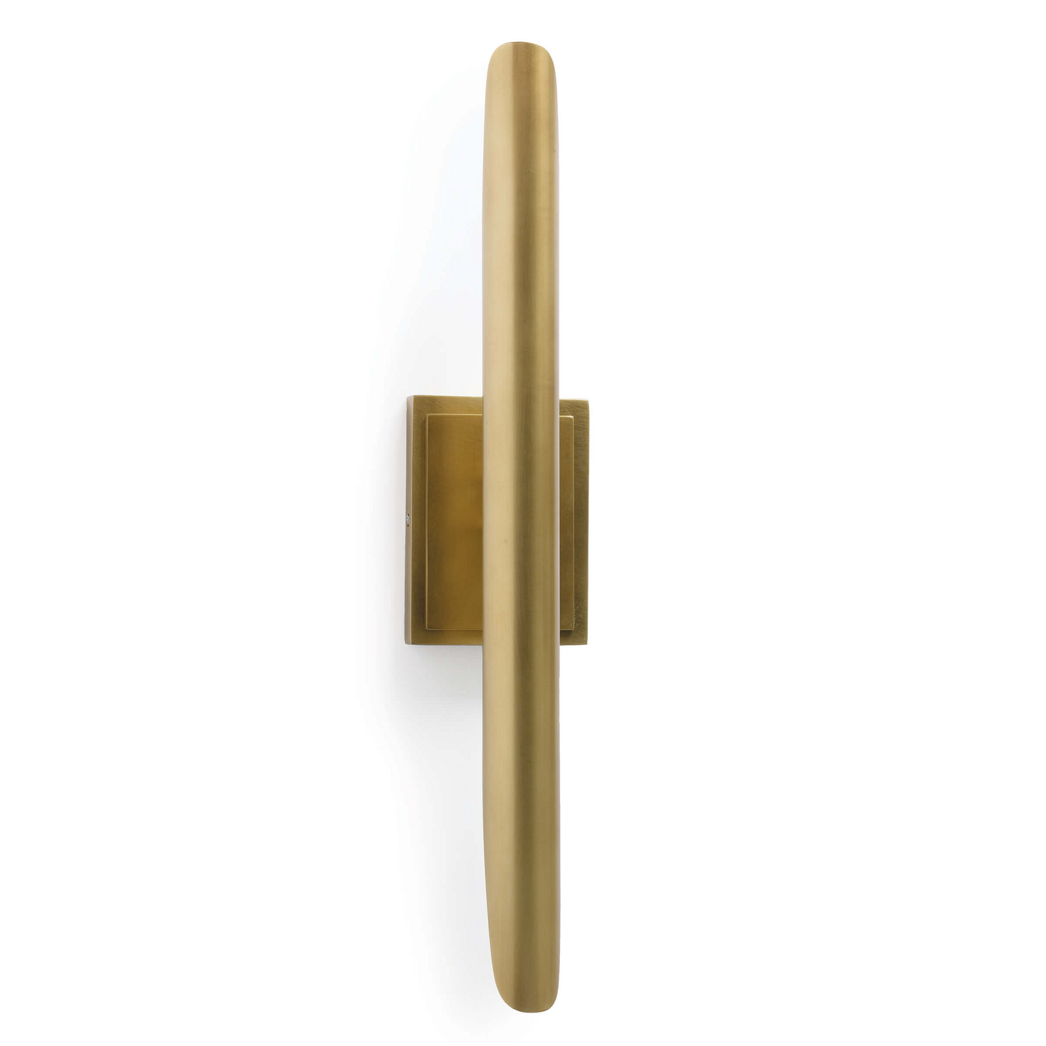 Natural Brass Wall Sconce from the Redford Collection