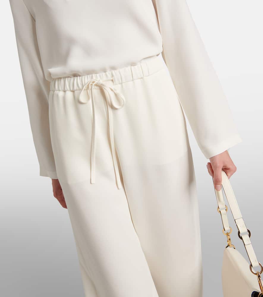 Cady Couture high-rise wide-leg pants