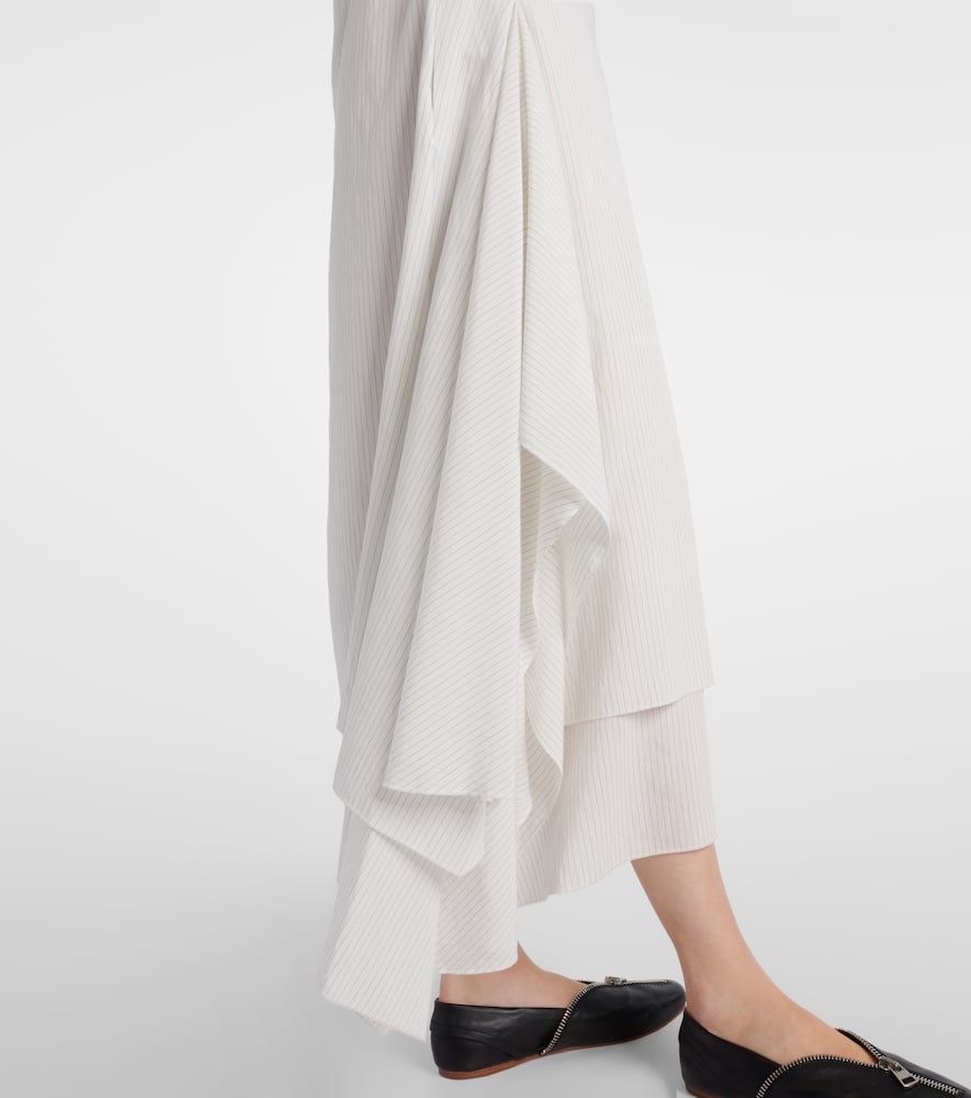 Double-layered maxi dress