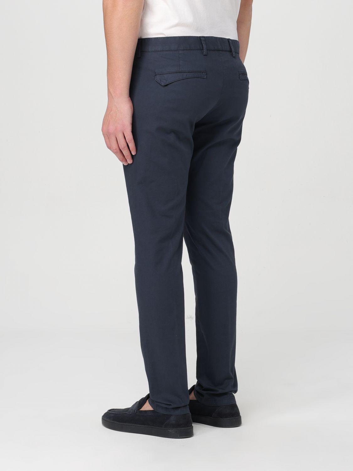 Pants Men color Blue