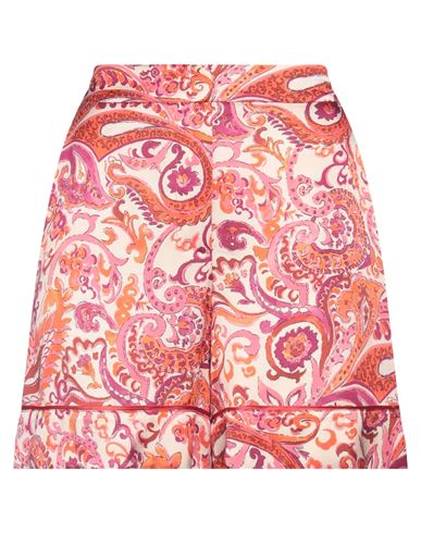 Woman Shorts & Bermuda Shorts Garnet Size 10 Viscose