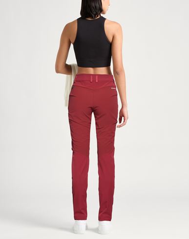 Agner Woman Pants Brick Size 10 Recycled polyamide, Polyester, Elastane