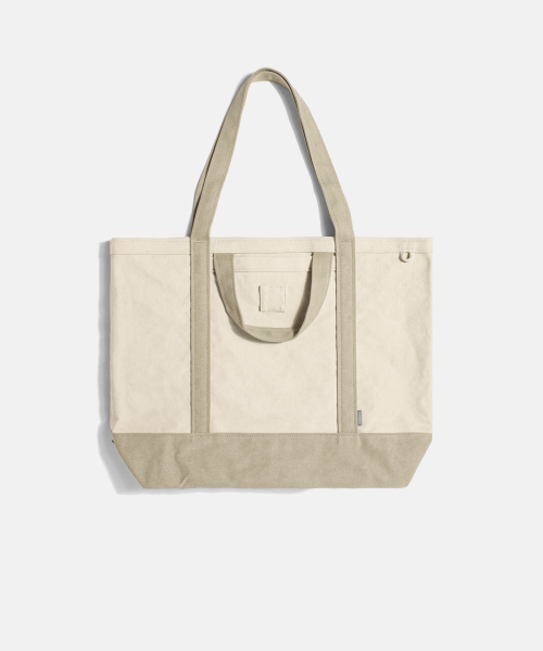 Heavy Canvas Tote Bag Beige
