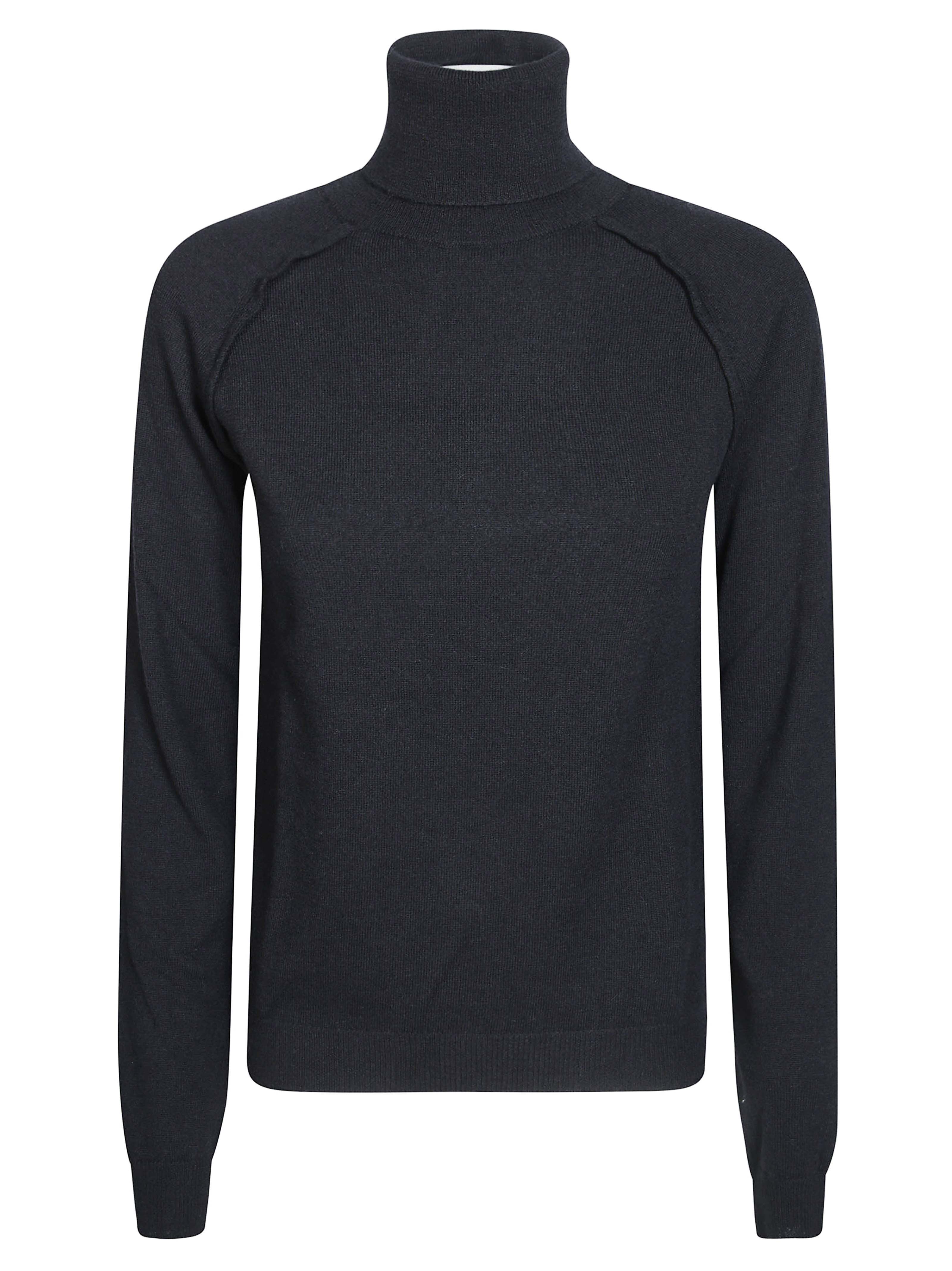 Women's Slim-Fit Polo-Neck Wool Jumper