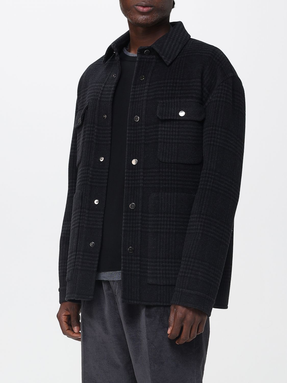 Jacket Men color Black