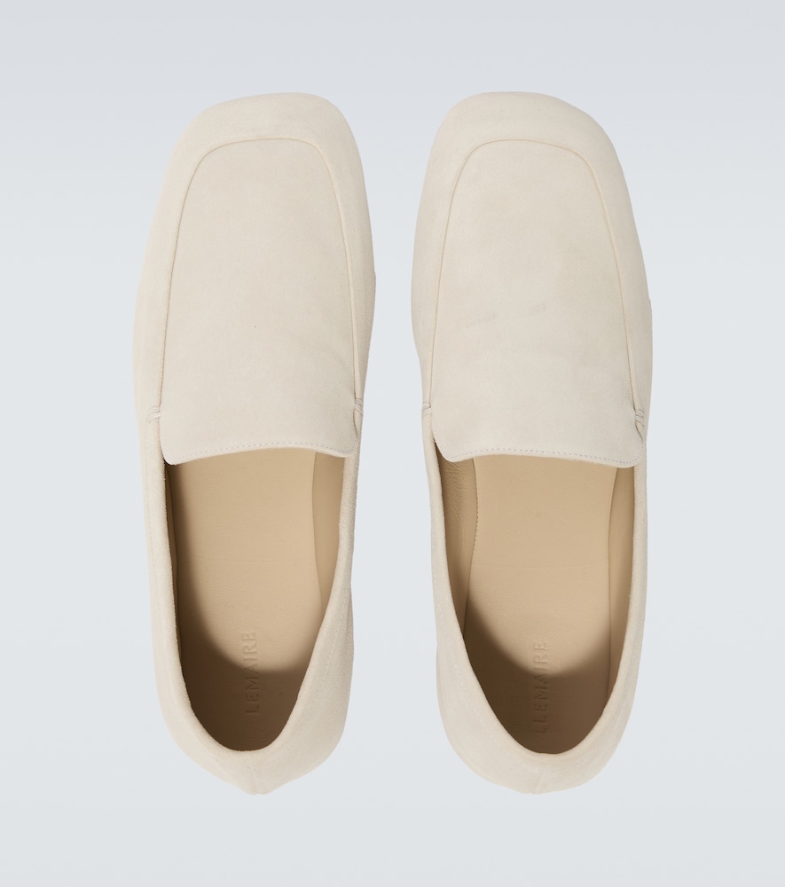Outdoor suede slip-on shoes