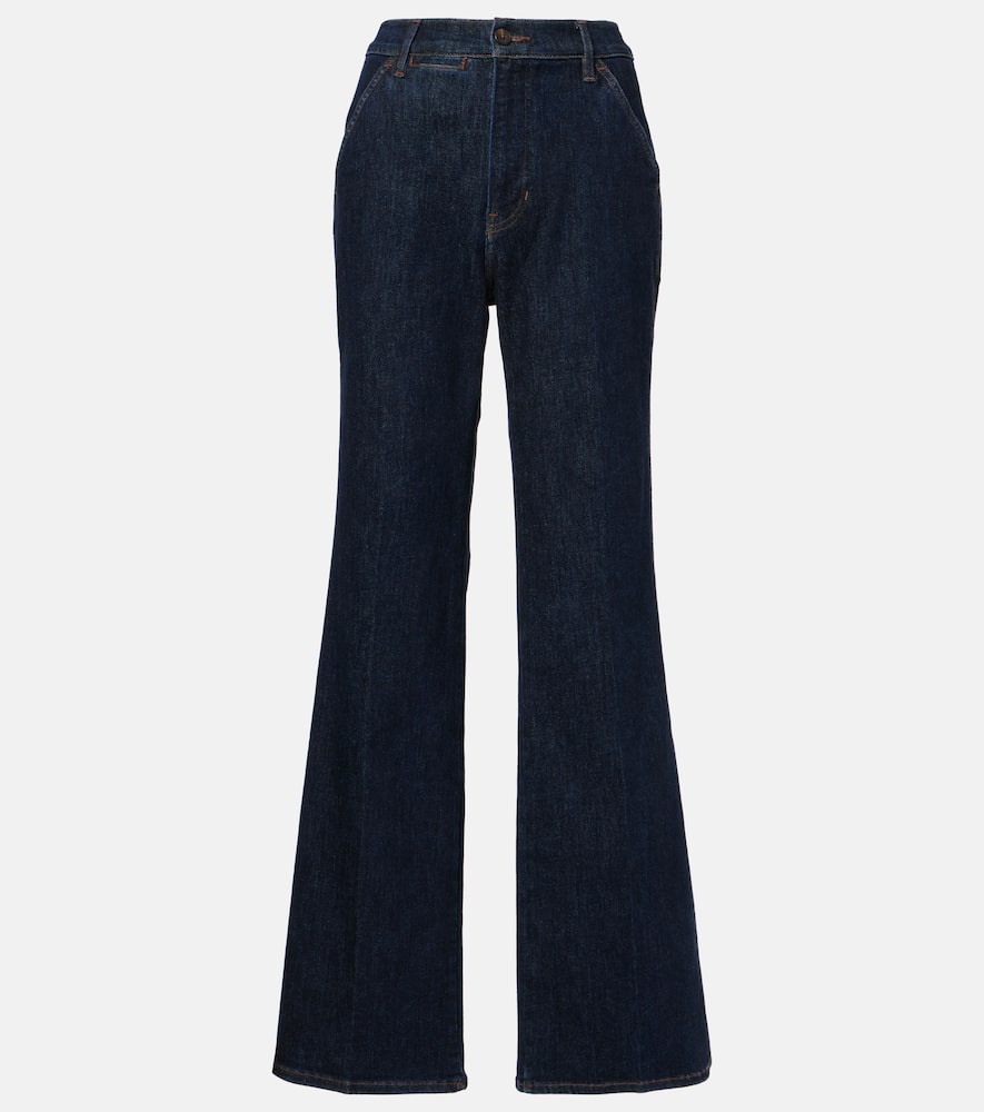 Crosbie high-rise wide-leg jeans