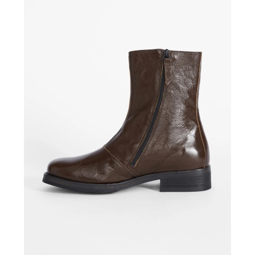 Camion leather boots - Green