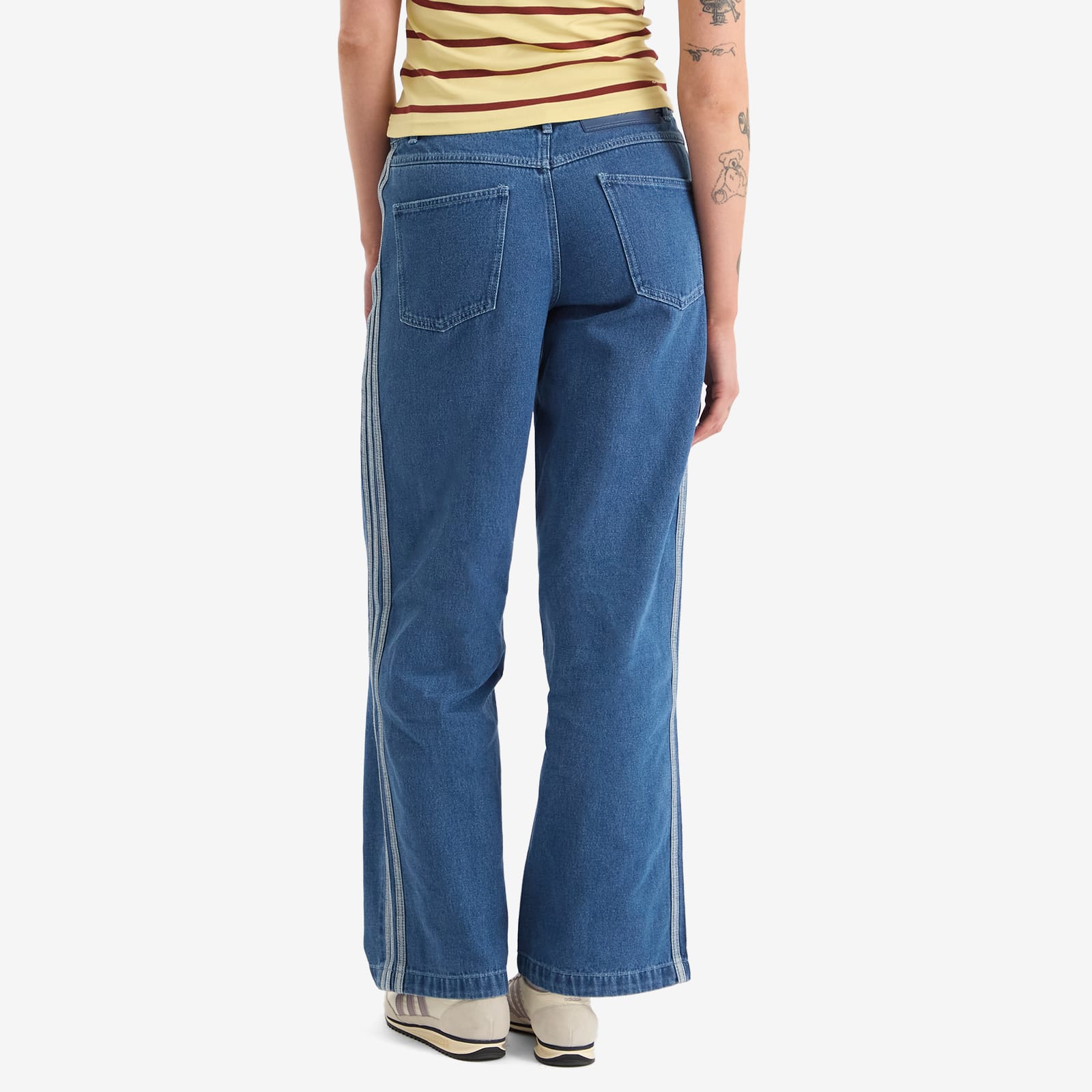 Women's Adicolor Denim 3-Stripes Track Pants Indigo Denim