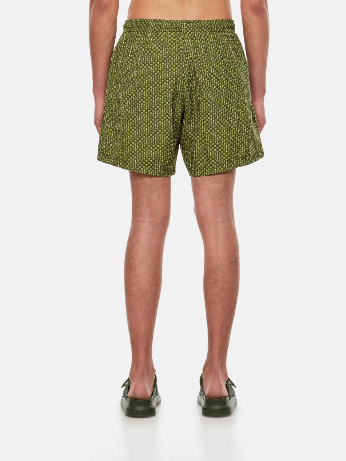Swimsuit Men color Green