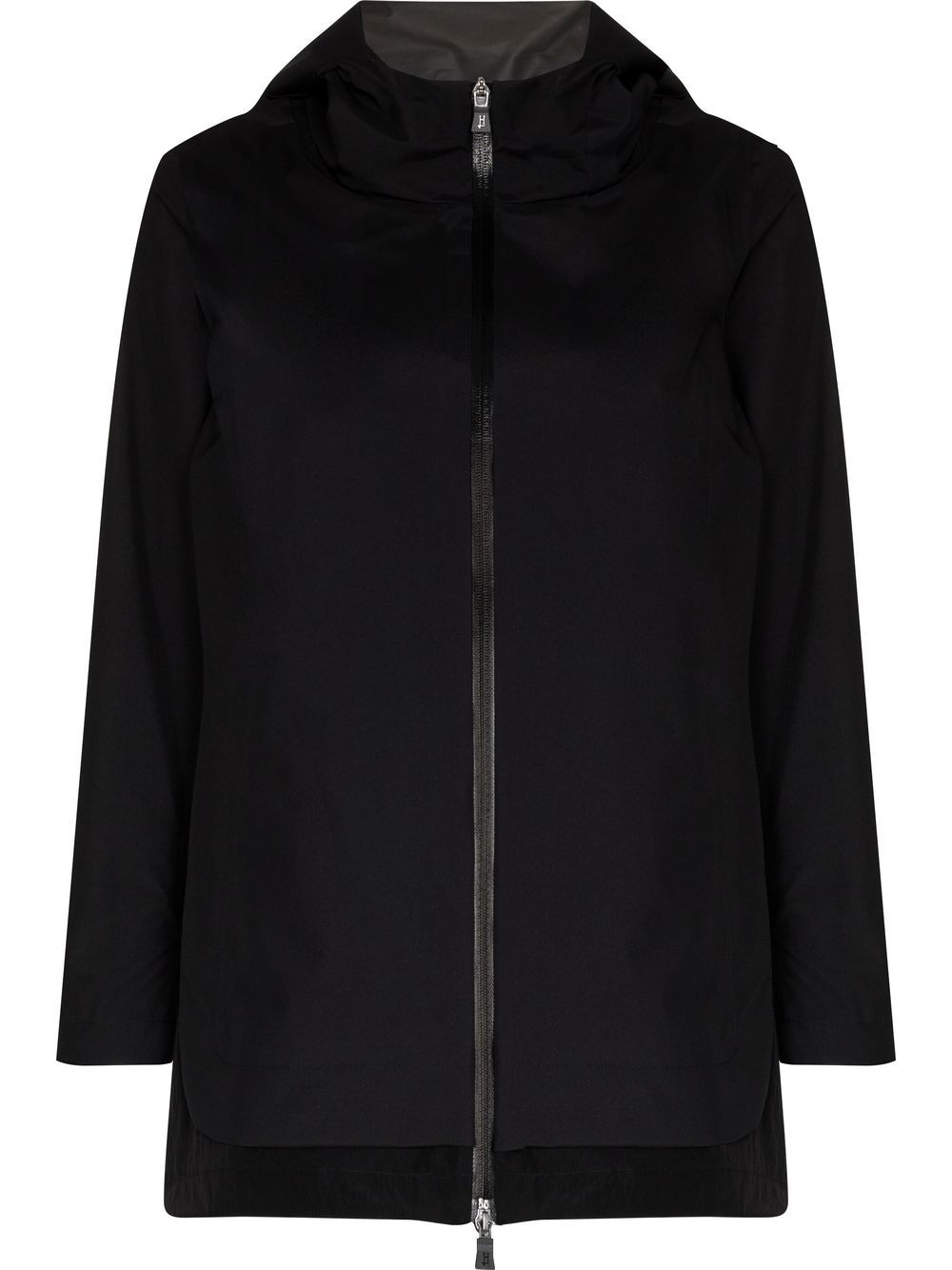 Laminar hooded jacket - Black