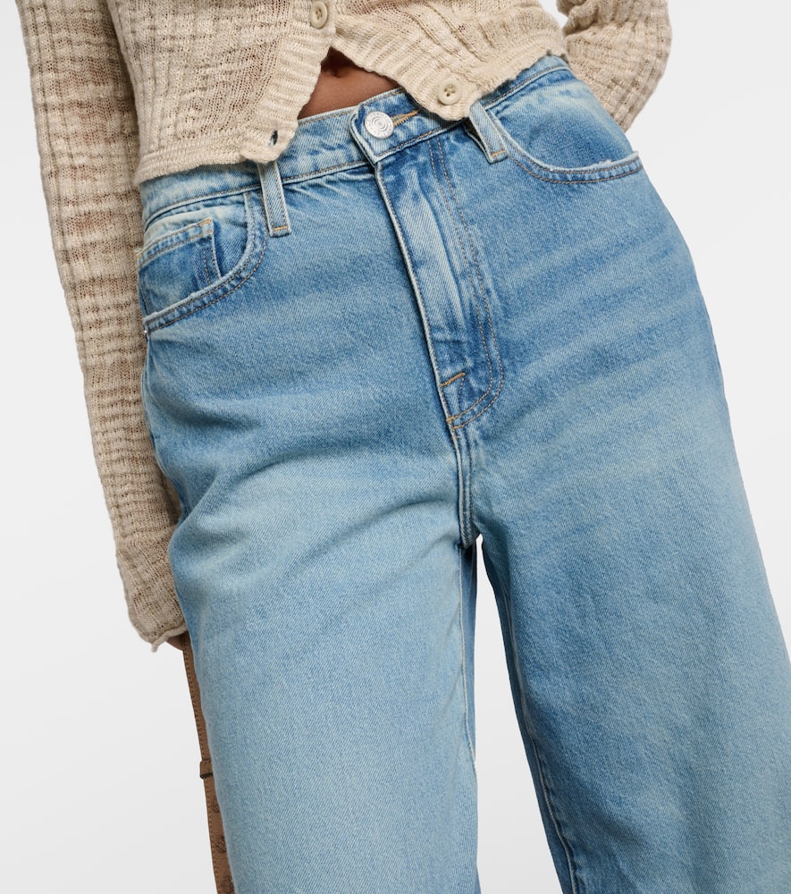 Frame Le Jane high-rise wide-leg jeans