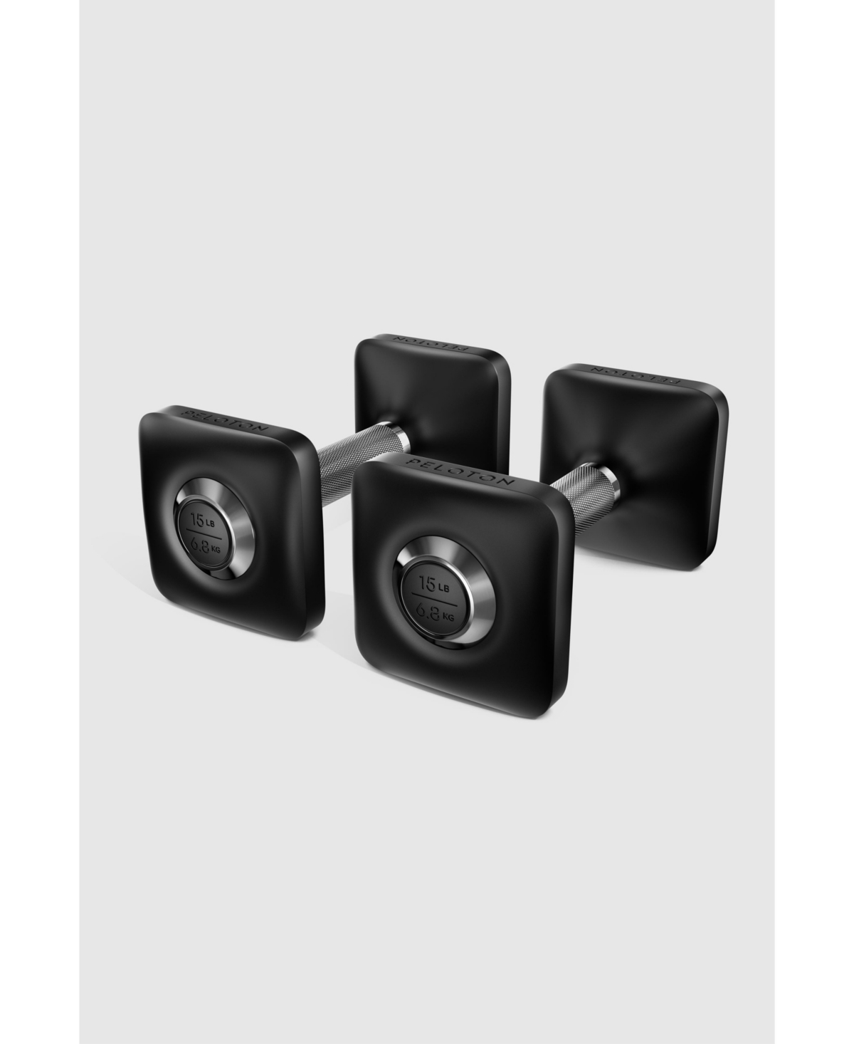 Dumbbells Set of 2 Ergonomically Designed Pair of Cast Iron Weights - Black