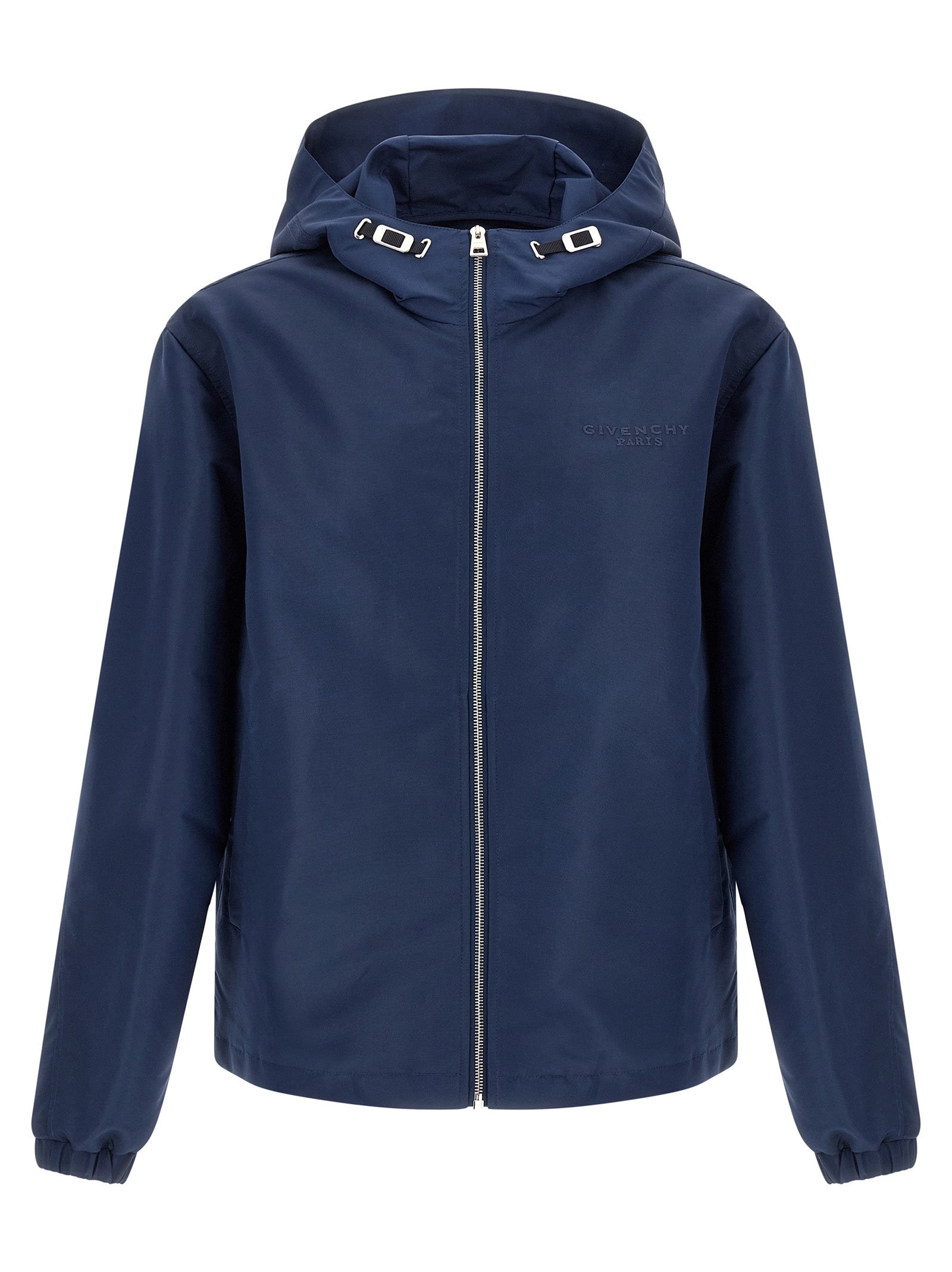 Water-Repellent Polyfaille Jacket — Navy