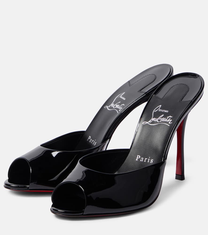Me Dolly 100 patent leather mules