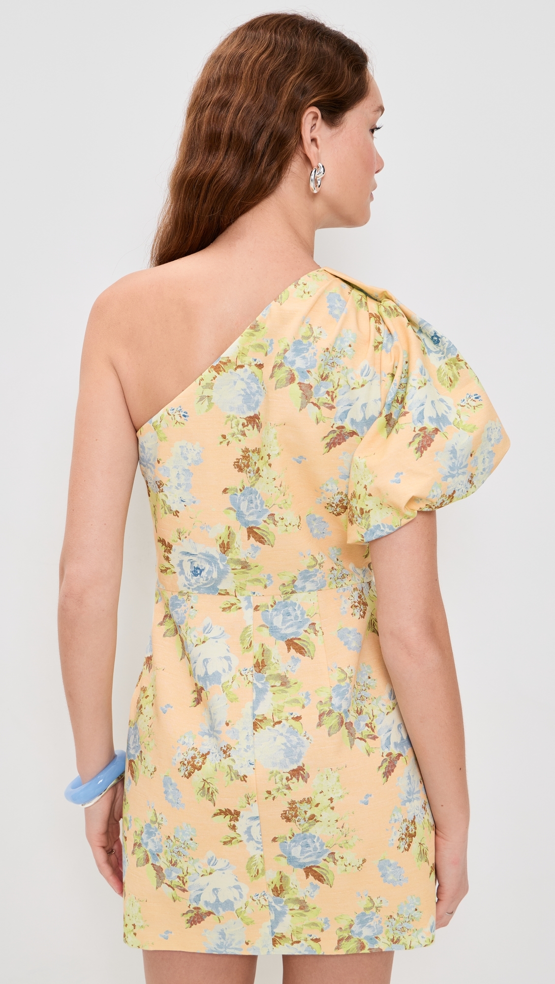 Chloe Dress Garden Rose Peri