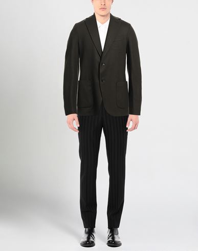 Man Blazer Dark green Size 44 Virgin Wool, Cashmere