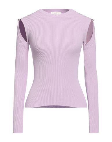 Woman Sweater Lilac Size ONESIZE Viscose, Polyester