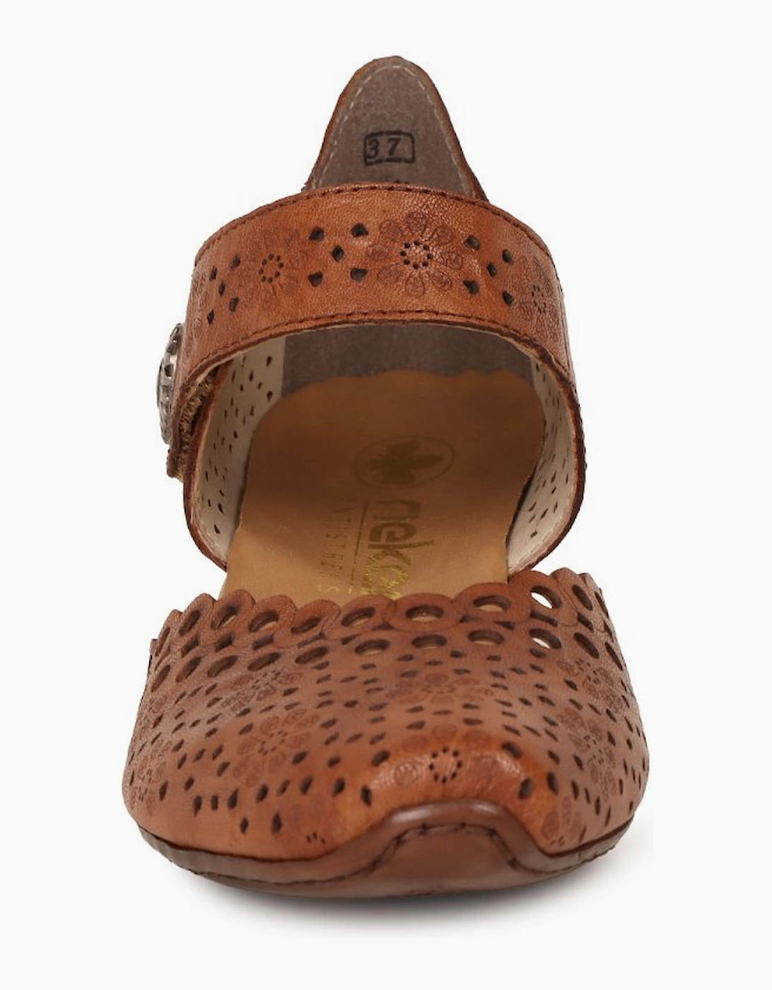 Rieker Women's Pia Womens Open Court Shoes - Brown