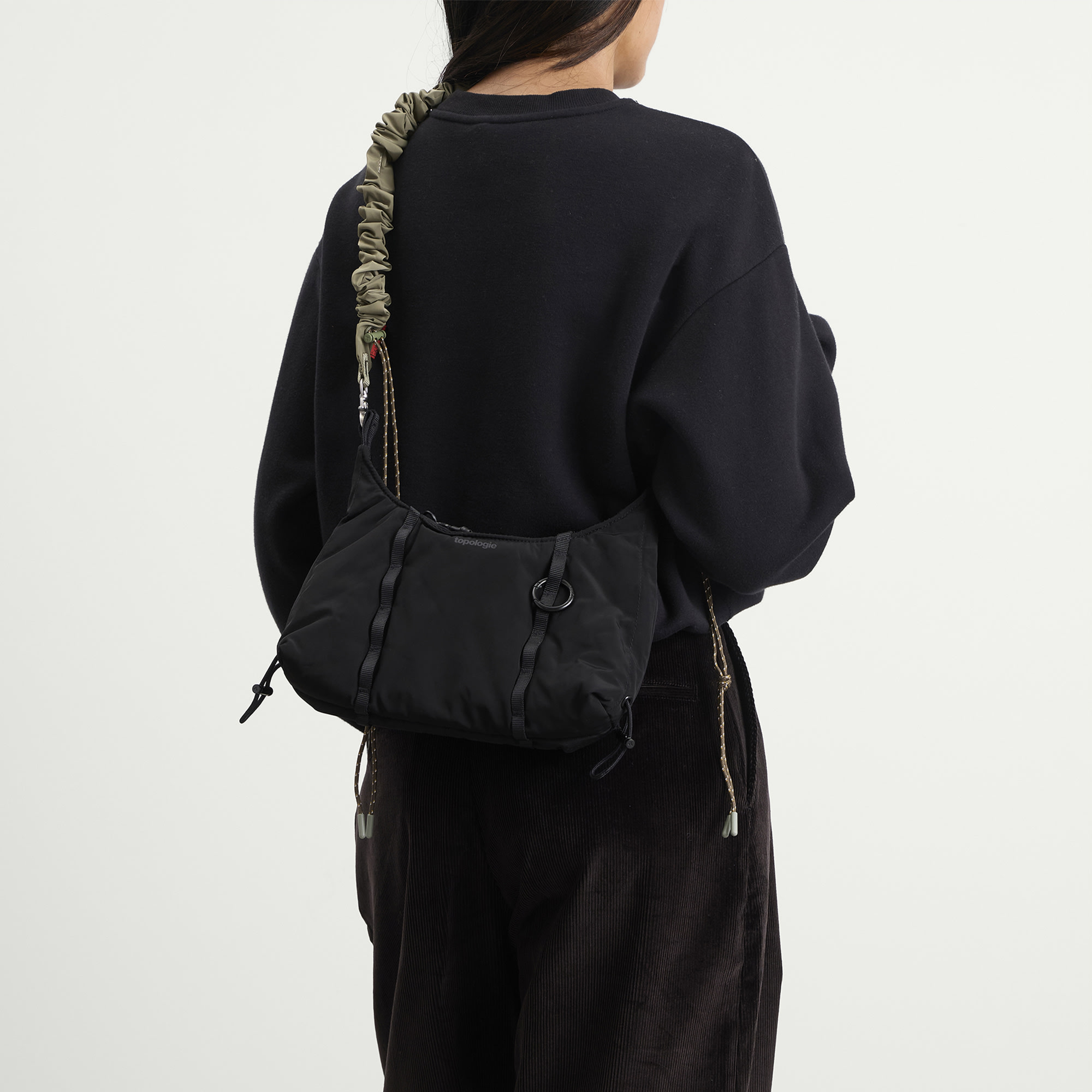 Cloud Hobo Bag Black