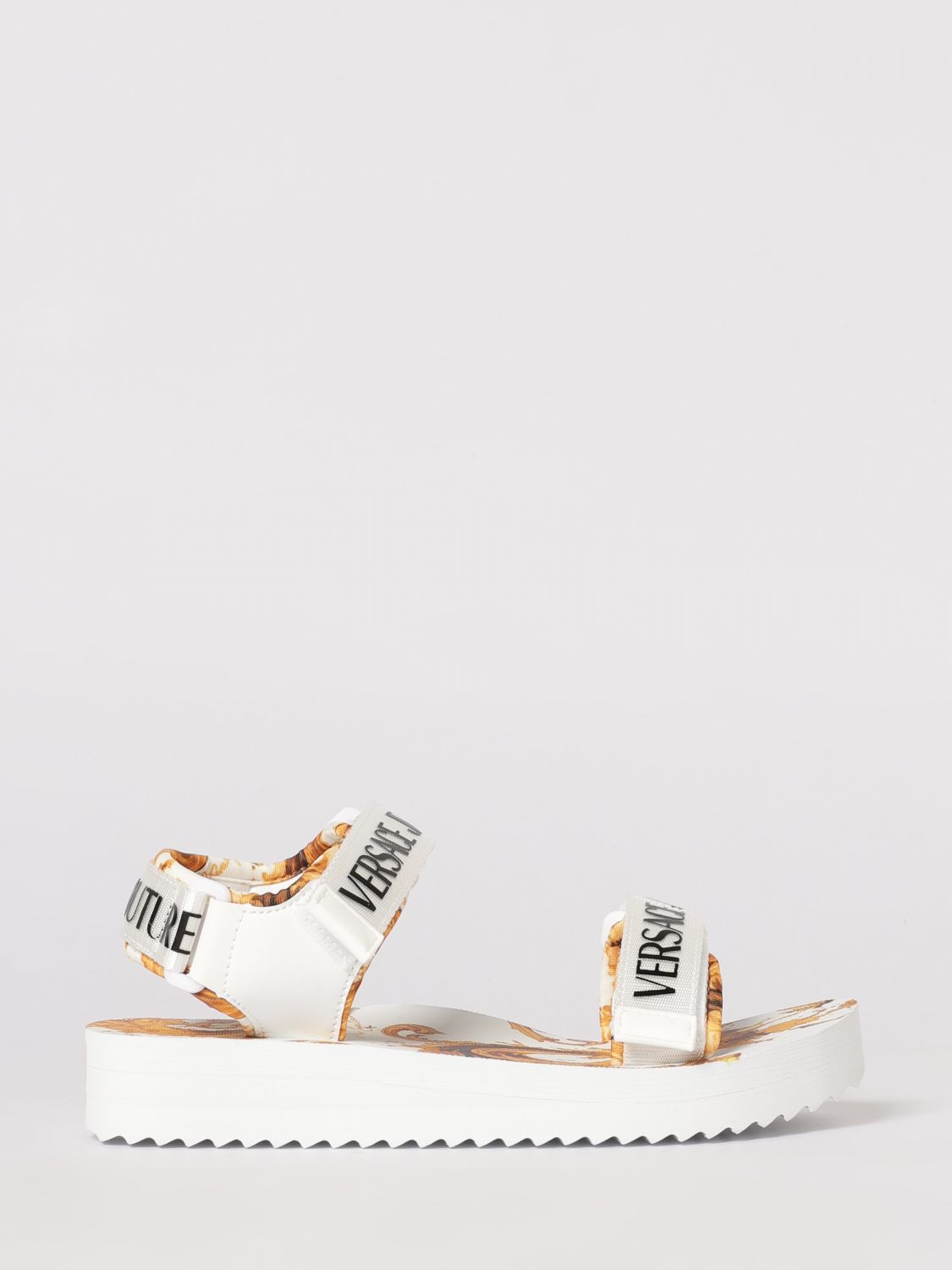 Heeled Sandal Woman color White
