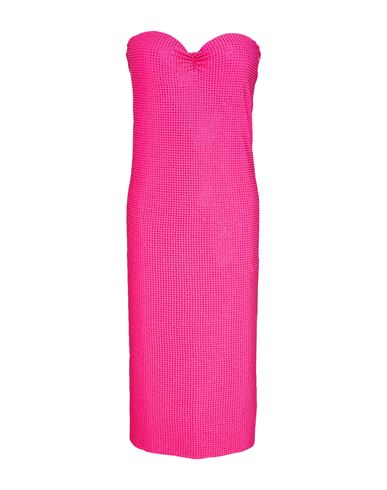 Woman Mini dress Fuchsia Size 8 Polyester