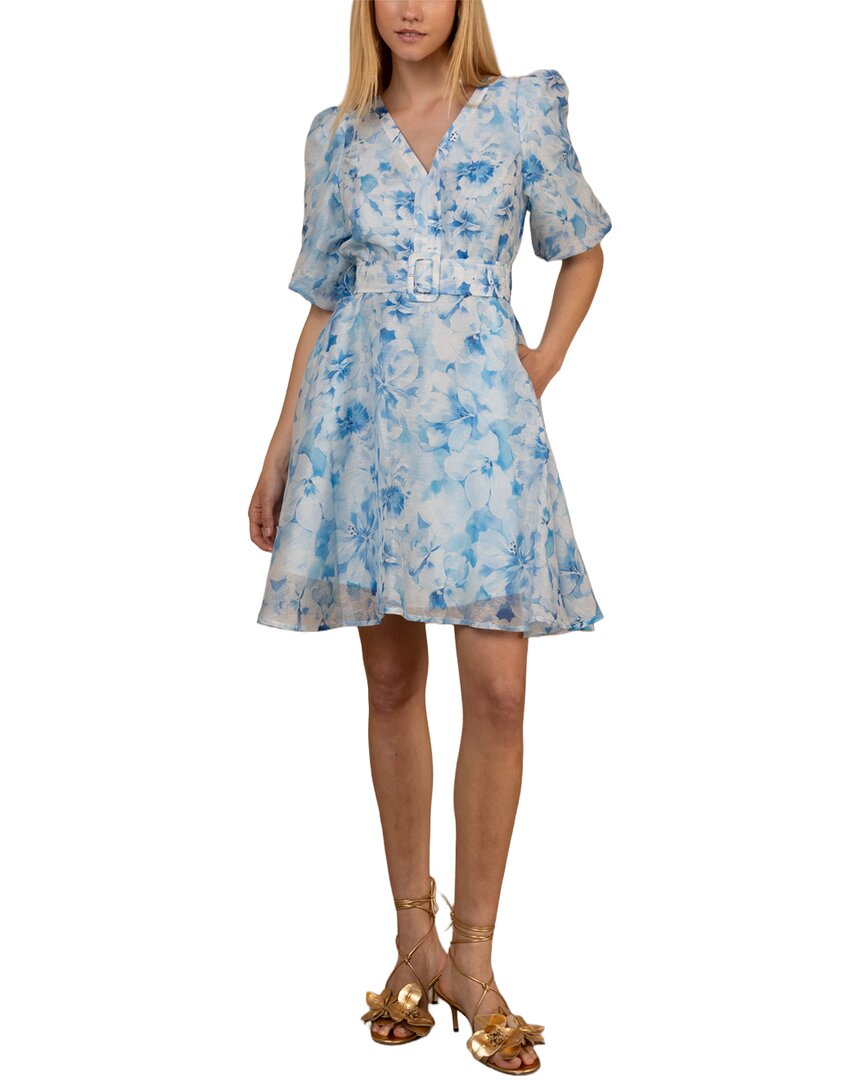 Einsley Silk & Linen-Blend Dress