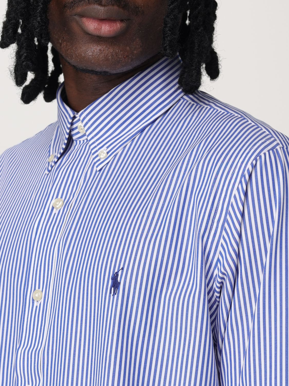 Shirt Men color Blue 1