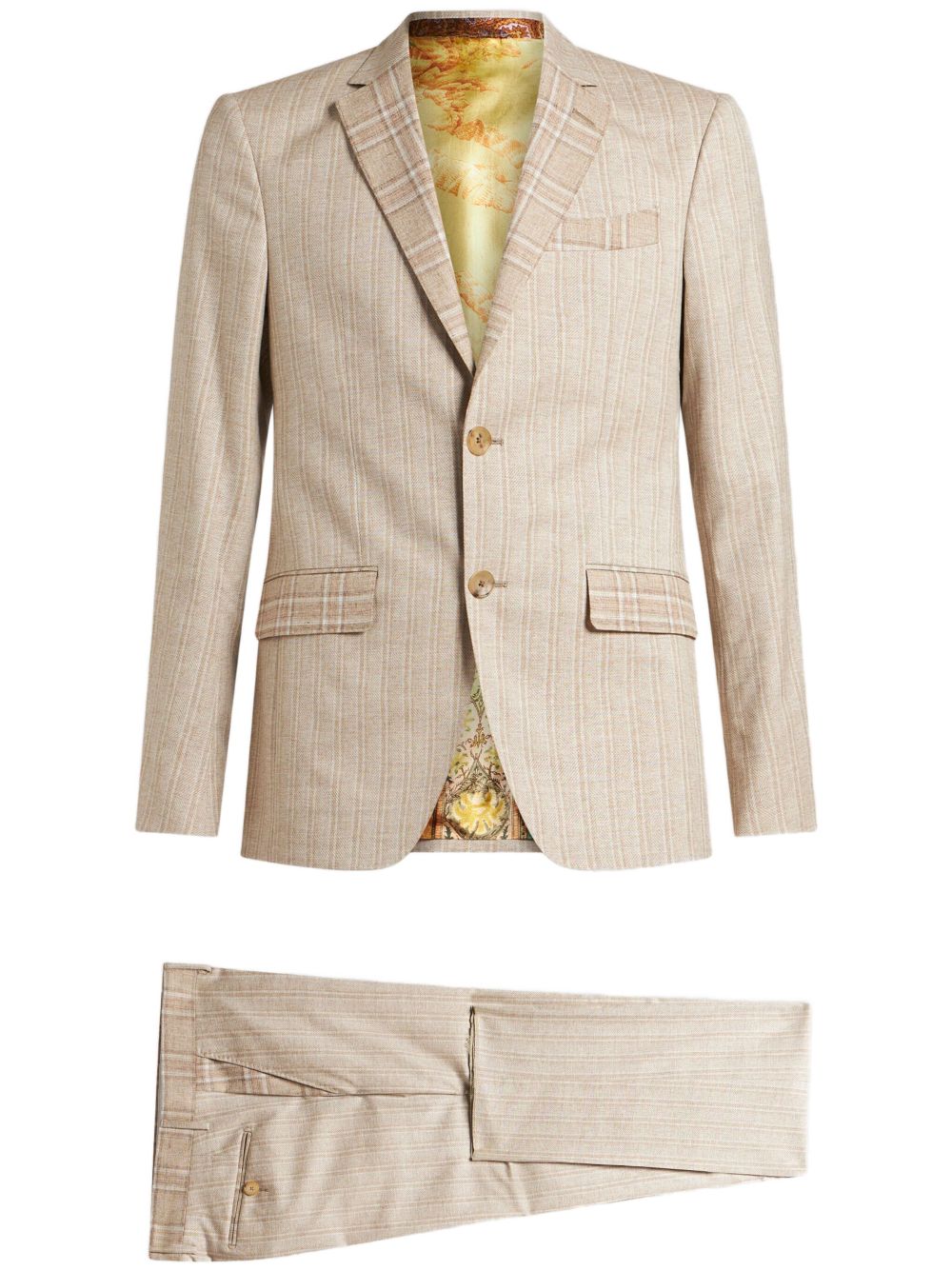 Striped suit - Neutrals
