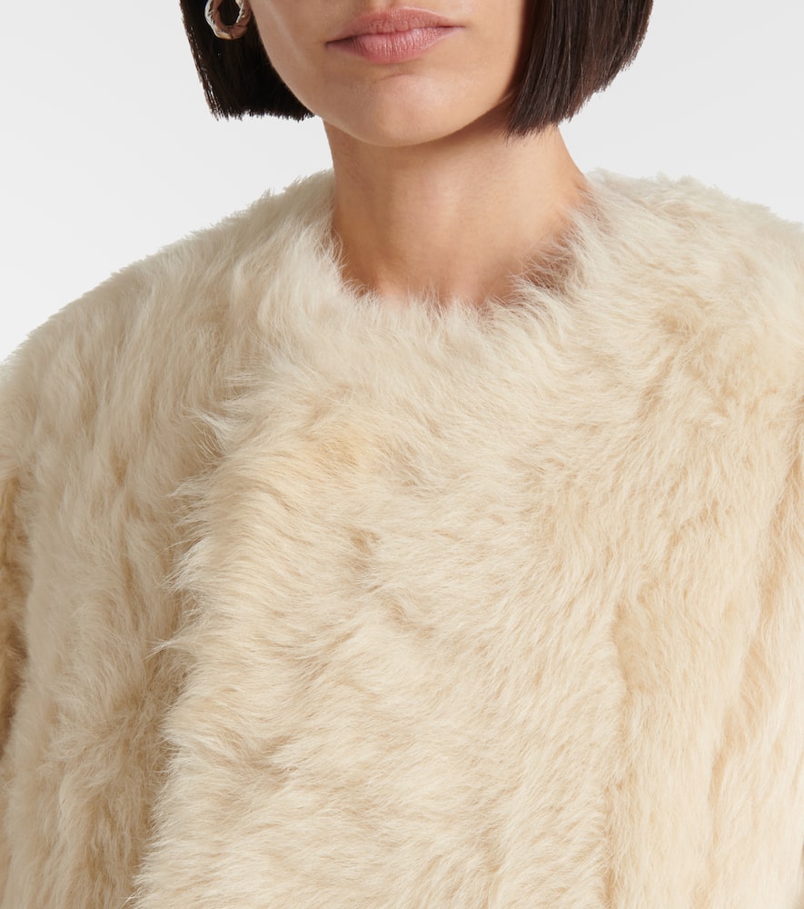 Shearling coat
